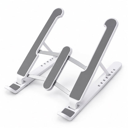 Portable Foldable Laptop Stand With Adjustable Height And Angle For Work (1 Pc)